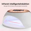 LED UV Nageltrockner faltbar, 268W, 57 LEDs, schnelles Produktbild-Vorschau 3