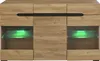 MODFU Kommoden Sideboard Schrank mit 3 Türen und 3 Produktbild-Vorschau 9