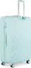A mint green suitcase shown from a side-diagonal angle. Produktbild-Vorschau