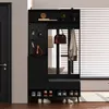 MODFU Flurgarderoben-Set Kleiderschrank mit Türen und Produktbild-Vorschau 2