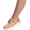 topschuhe24 1135 Damen Halbschuhe Derby Budapester, Produktbild-Vorschau 3