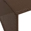 vidaXL Robot Kosiarka Garaż Brązowy 86x90x52/57 cm Poli Podgląd zdjęcia produktu 9
