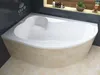 Wanna Akrylowa Zestaw 4w1 Asymetryczna 160x105 Lewa Biała + Podgląd zdjęcia produktu 1