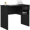 vidaXL Schreibtisch Schwarz Eichen-Optik 90 x 49 x 75 cm Produktbild-Vorschau 3