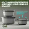 Set di 6 contenitori per alimenti Viwares con coperchio Anteprima dell’immagine prodotto 3