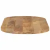 vidaXL Stolová deska 110x50x3,8 cm oválná z masivního dřeva Náhled obrázku produktu 3