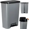 Odpadkový koš COMPATTA duo 23L+23L, šedý Náhled obrázku produktu 12