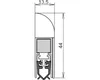 Uszczelka drzwi Wind-Ex 1-311 1-s.L.985mm HLT ATHMER Podgląd zdjęcia produktu 1