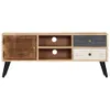 vidaXL TV-Schrank 115×30×47 cm Mango-Massivholz -  TV-Möbel Produktbild-Vorschau 3