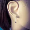 Ohrstecker Ear Jacket 925 Sterling Silber Ball 3mm mit Produktbild-Vorschau 2