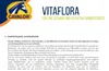 A marketing image with text and a logo for Cavalor Vitaflora. Anteprima dell’immagine prodotto