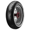 A motorcycle tire mounted on a wheel. Podgląd zdjęcia produktu