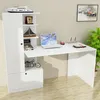 Schreibtisch Domingos Weiß | (B/H/T) 149,5 cm/120 cm/61,8 Produktbild-Vorschau 1