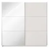 AX LIVING Armoire blanche 200 cm Adelna Armoire avec miroir Voir les images du produit 4