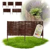 Floranica 1 Stück Beetbegrenzung Weide 40 cm x 100 cm – Produktbild-Vorschau 1