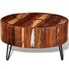 Maison Exclusive - Table basse ronde en bois massif recyclé Voir les images du produit 6