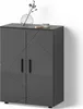 Midischrank Livinity Ronco Anthrazit Hochglanz 60 x 81 cm, Produktbild-Vorschau 1