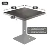 BRASIL | Gastro Tischplatte | B:T 80 x 80 cm | Wenge | Produktbild-Vorschau 2