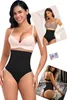 Chloe - Tvarující tanga s vysokým pasem - Black, S Náhled obrázku produktu 4