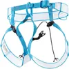 Blauer Petzl Altitude Hüftgurt mit weißen gepolsterten Beinschlaufen und schwarzen Verschlüssen Podgląd zdjęcia produktu