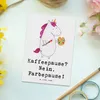 Mr. & Mrs. Panda Postkarte Künstlerin Farbepause - Weiß - Produktbild-Vorschau 2
