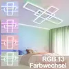 ZMH LED Deckenleuchte Weiß Deckenlampe lampe Dimmbar mit Produktbild-Vorschau 6