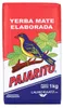 Yerba Mate Pajarito Elaborada Con Palo Tradicional 1kg Podgląd zdjęcia produktu 2
