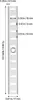 SucceBuy Regalpilaster, 1846 mm, 20er-Pack, verstellbare Produktbild-Vorschau 8