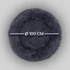 Haustierbett Fluffy Ø100cm ( Anthrazit ) "XXL" - Produktbild-Vorschau 2