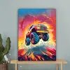 MuchoWow® - Leinwandbilder - Monstertruck - Auto - Jungen - Produktbild-Vorschau 4
