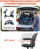 SucceBuy Scooter électrique à 4 roues pour seniors, scooter Voir les images du produit 3