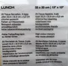 JET PAPIER Lunch-Serviette, 33 x 33 cm, rot (20er Pack) Produktbild-Vorschau 8