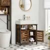 VASAGLE mobile bagno sotto il lavabo 60x30x60cm, marrone Anteprima dell’immagine prodotto 6