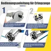 Crimpzange Kabelschuhe Set,Groß Produktbild-Vorschau 5