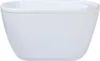 Badewanne Sitzbad 120 x 75 x 65 cm Acryl Weiß 165 L PICCOLA Produktbild-Vorschau 1
