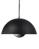 BELIANI Lampa wisząca sufitowa czarno-złota okrągły klosz Podgląd zdjęcia produktu 4