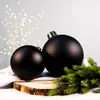Weihnachts-Kugel XXL Ø 15cm - 1 Stück schwarz matt Produktbild-Vorschau 2