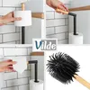 Vilde | WC sada s držákem - 66 cm - Černá - Držák na Náhled obrázku produktu 4
