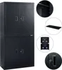 AREBOS Aktenschrank 180x40x90 cm Büroschrank Lagerschrank Produktbild-Vorschau 10