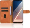 Xiaomi Poco M7 Hülle - Coverup Klapphülle - Braun Produktbild-Vorschau 2