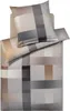 JOOP! Bettwäsche 135x200 Mako Satin grau beige 4108/7 Produktbild-Vorschau 2
