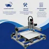 A 3D printer/CNC machine with accompanying marketing text in German. Anteprima dell’immagine prodotto