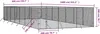 Outdoor-Hundezwinger Silbern 6x14x2 m Verzinkter Stahl Produktbild-Vorschau 4