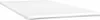 A white, rectangular object with a slightly curved edge, possibly a mattress or a foam pad, is presented on a white background. Produktbild-Vorschau