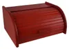 Großer Holz-Brotkasten Rot 40x29x18cm – Brotkorb für Produktbild-Vorschau 2