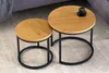 riess-ambiente Runde Beistelltische 2er Set ELEGANCE 45cm Produktbild-Vorschau 2