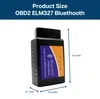 OBD II Stecker Bluetooth – OBD2 Scanner Diagnosegerät für Produktbild-Vorschau 2