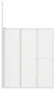 vidaXL Paroi de douche en L 70x120x137 cm 4 parties Pliable Voir les images du produit 4