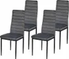 Ekspand | Esszimmerstühle LR-1494 - 4er Set - Dunkelgrau - Produktbild-Vorschau 1