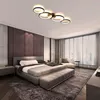 ZMH LED Plafonnier Noir 3000k Blanc Chaud Moderne 4 Flammes Voir les images du produit 4